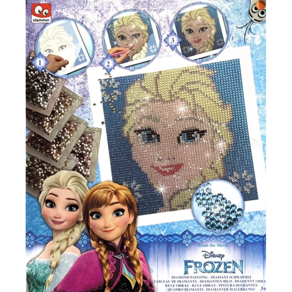 NOUVEAU 3D 5D Disney Kit Reine Frozen Elsa Diamond Peinture Kit de mosaïque 30cm x 25cms 