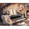 REF029 - PEINTURE PAR NUMEROS - KIT DIY - VIEUX PIANO
